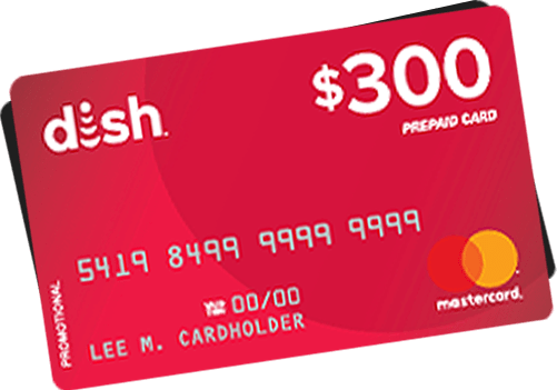 $300 Gift Card for Switching to DISH